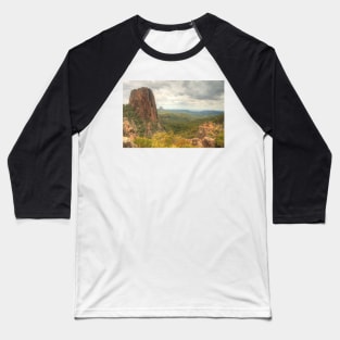 Crater Bluff in the Warrumbungles Baseball T-Shirt